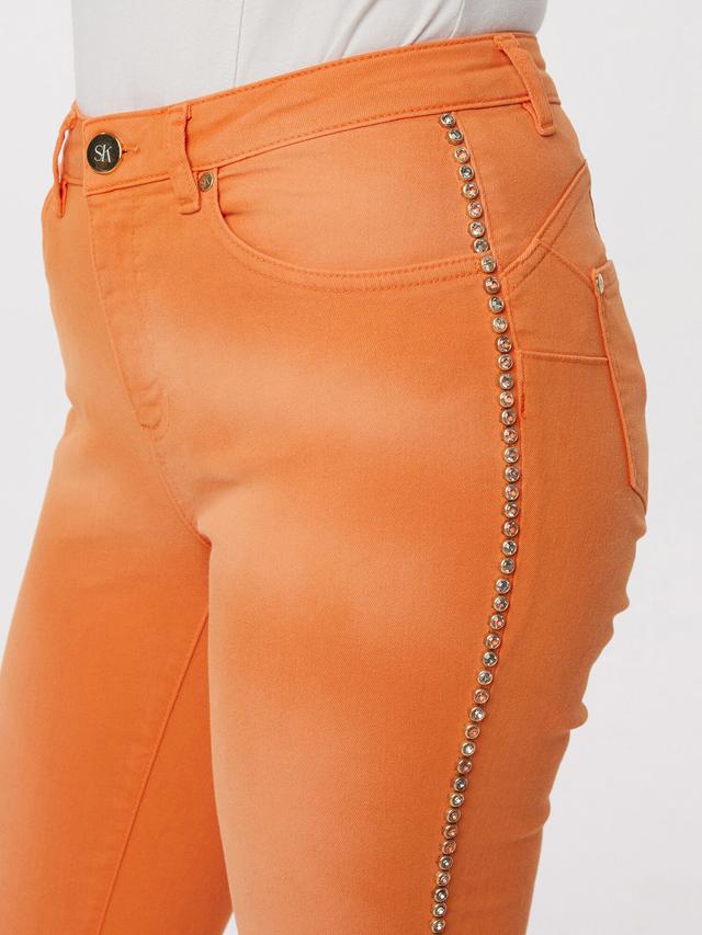 Coloured Denim Mandarin