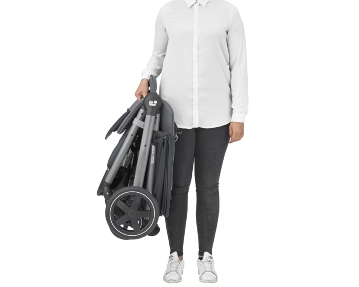 Gia 0 - 4 Y   0 - 22 kg    All-Terrain Reifen |    Ausziehbares Sonnenverdeck |    XL-Einkaufskorb |    Ein-Hand-Klappmechanismus |