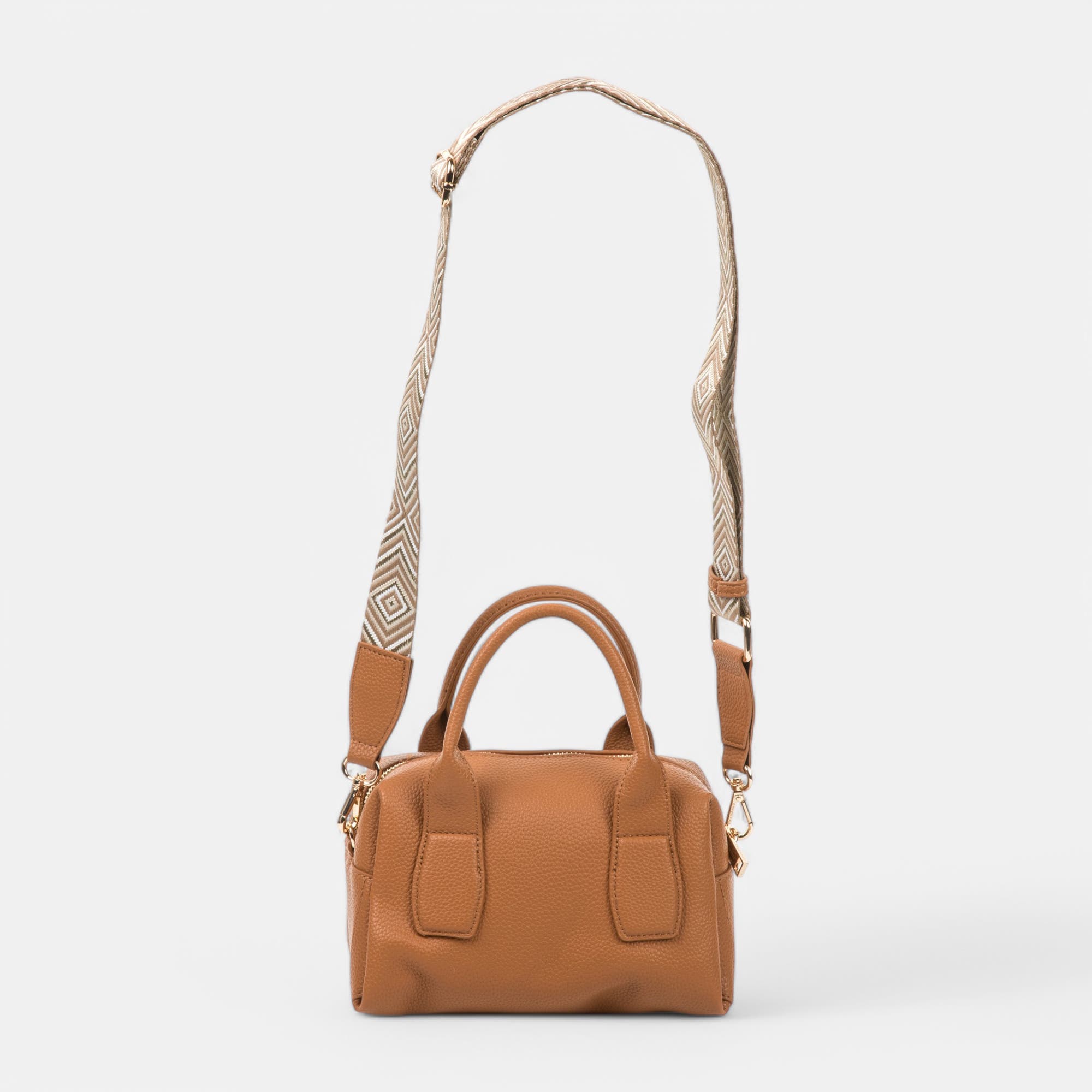 Sac bandoulière cognac