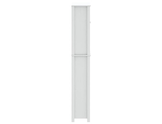 VIDAXL - Armoire pour machine à laver berg blanc bois massif