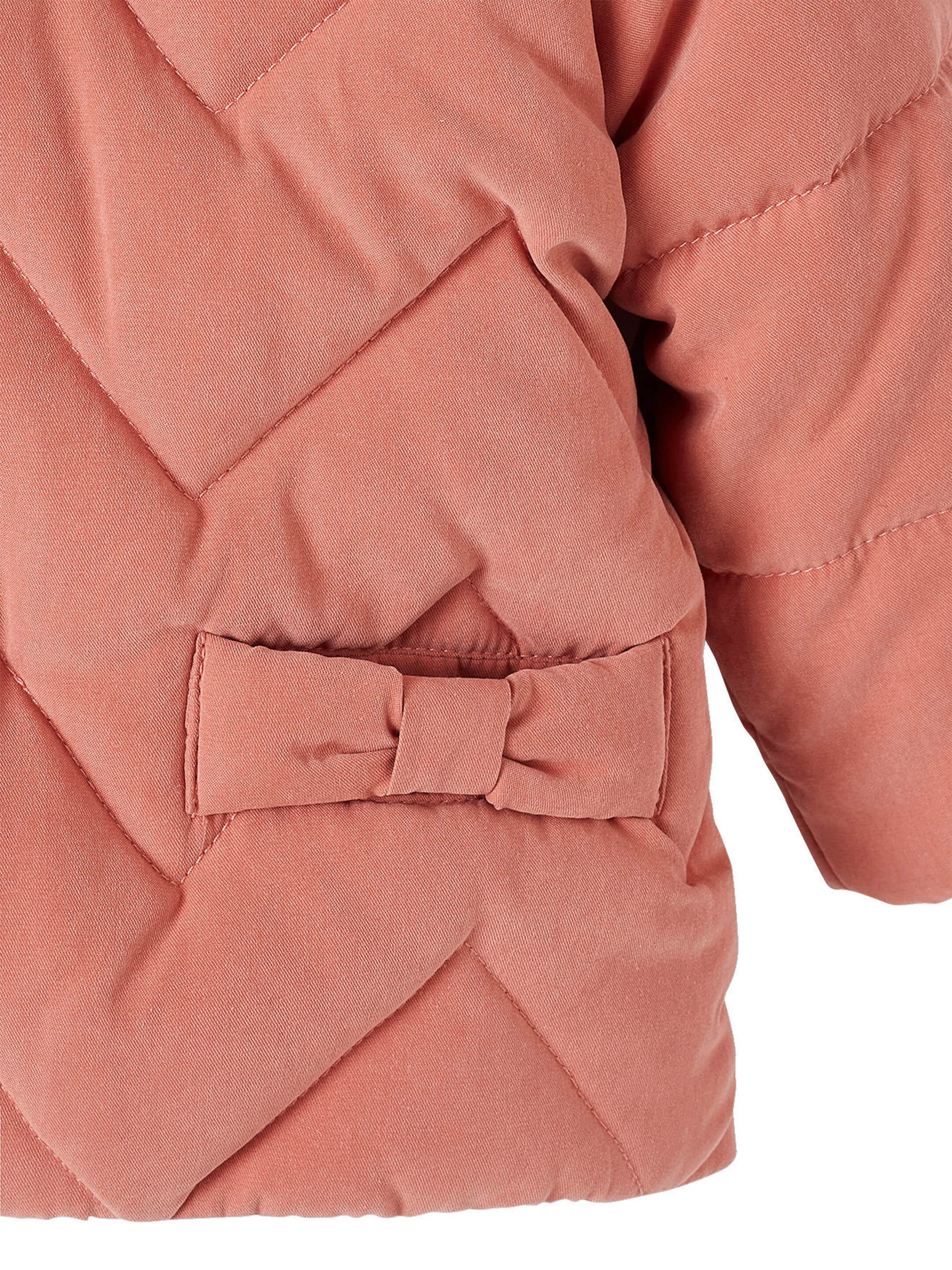 Vertbaudet 3-in-1 Baby Steppmantel mit Recycling-Polyester rosa