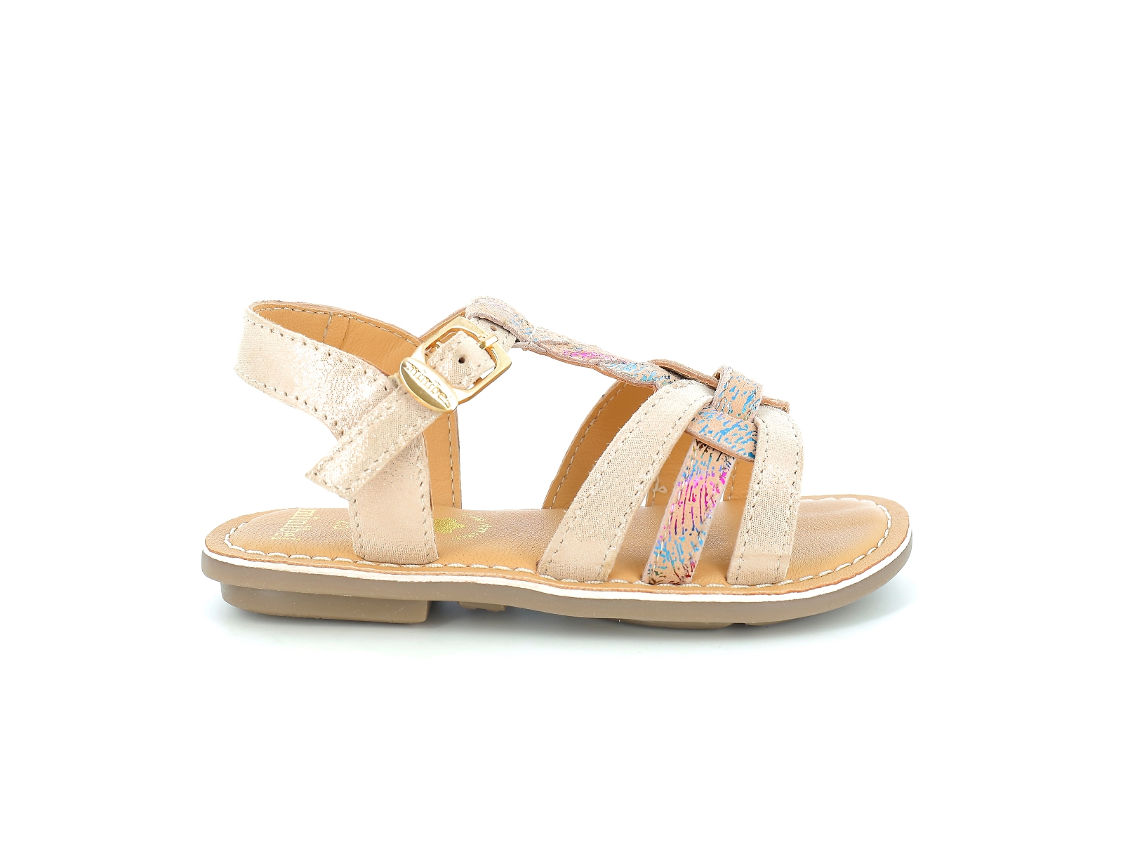 Minibel 4-OEILLET Cuir Rose