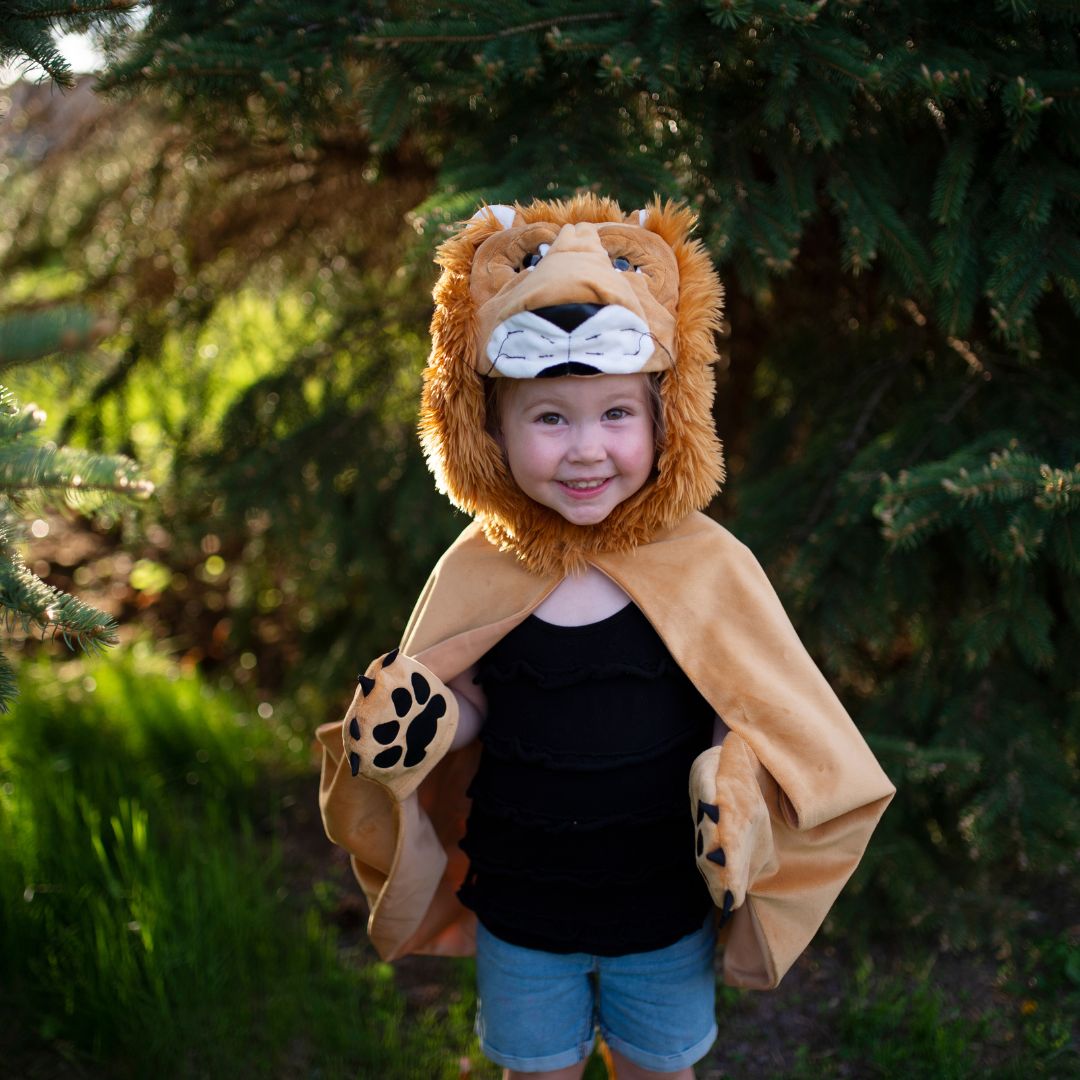 Great pretenders verkleedcape leeuw - 4-6 jaar
