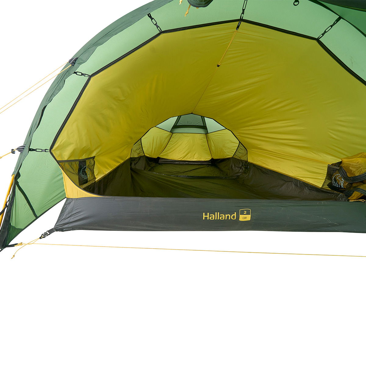 Nordisk Halland 2 LW 2.0, 2-personers telt (Green)