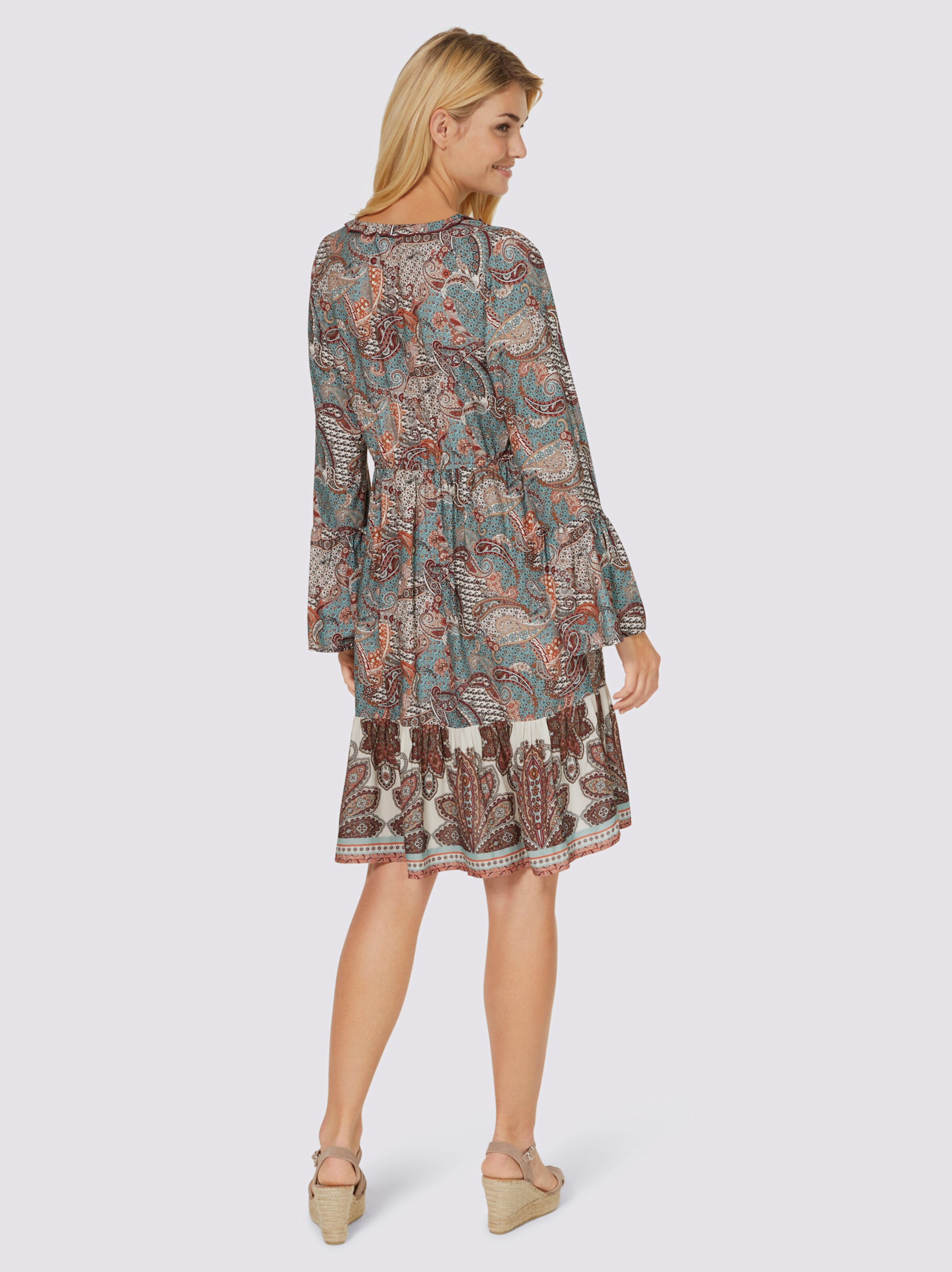 Druck-Kleid