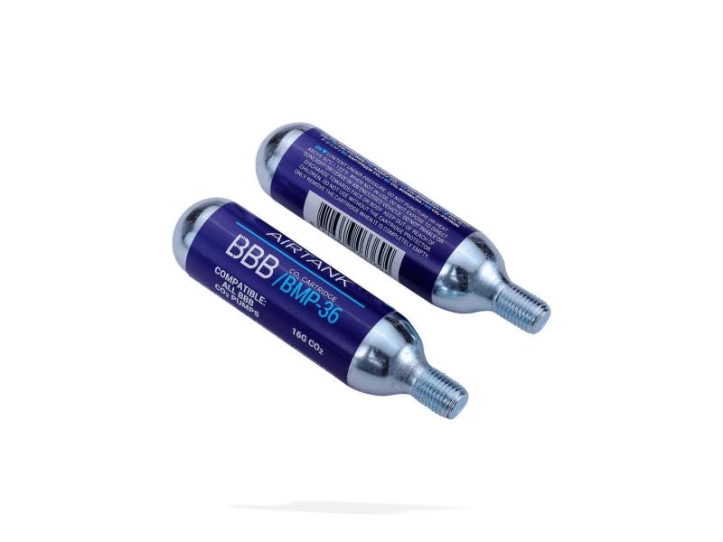 BBB CO2-Patrone AirTank BMP-35 16 g Ersatzkartuschen für BBB AirSpeed, EasyAir und CO2Blaster