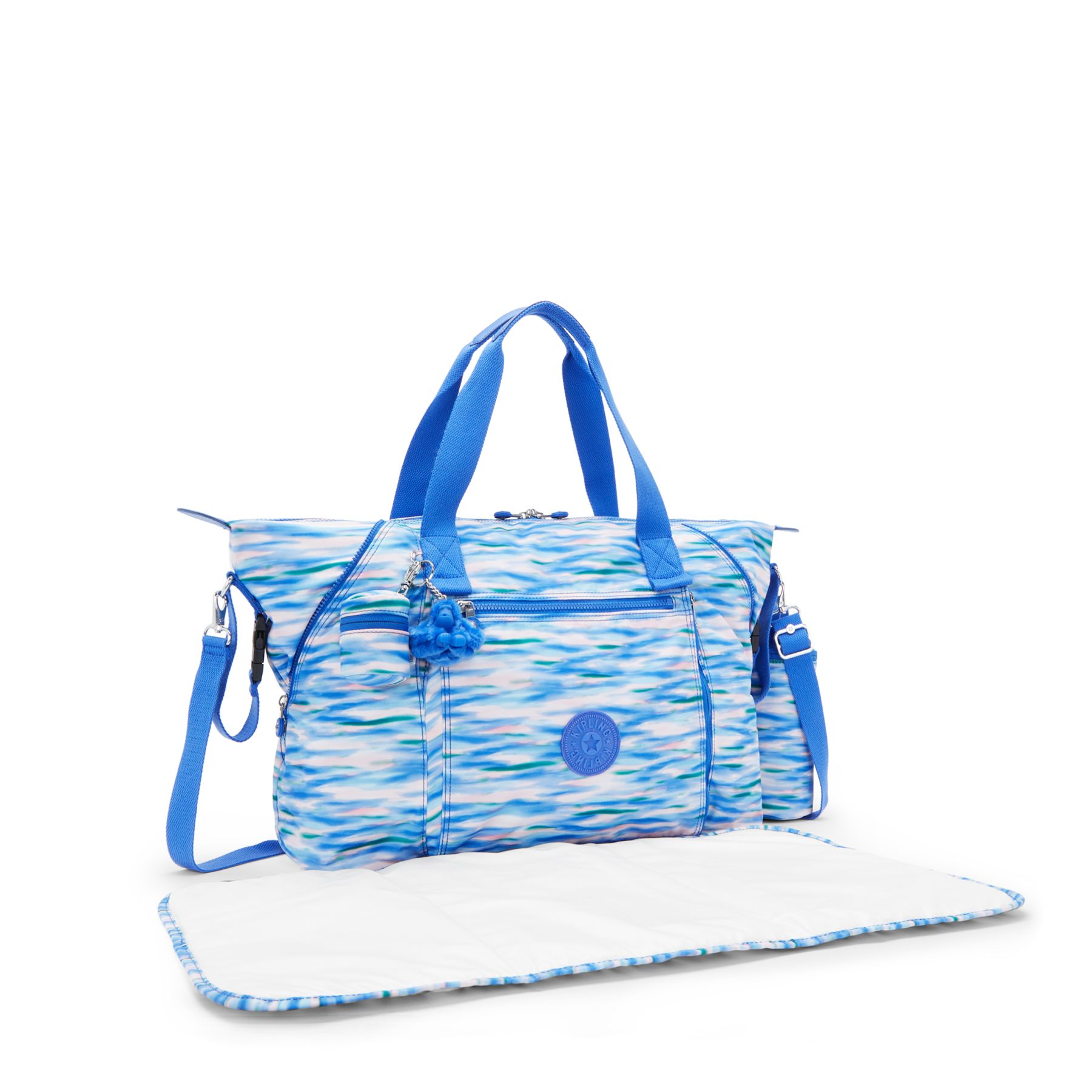 ART M BABY BAG Grand sac à langer avec matelas à langer - Diluted Blue