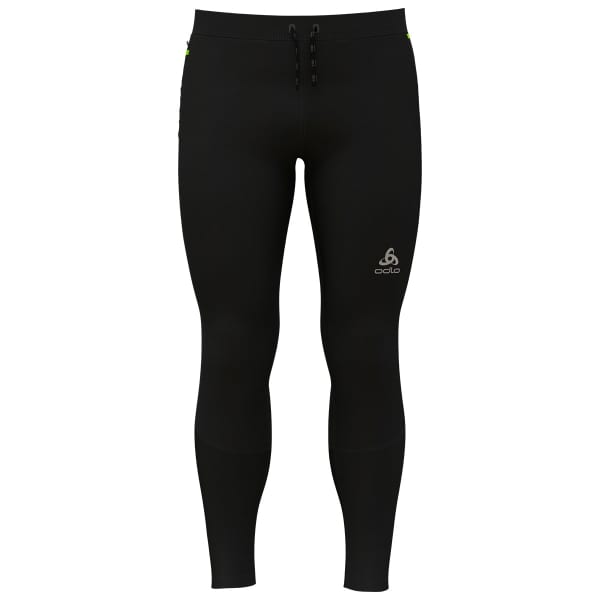 Collant running ODLO AXALP WINTER TIGHTS BLACK/LOUNGE LIZARD