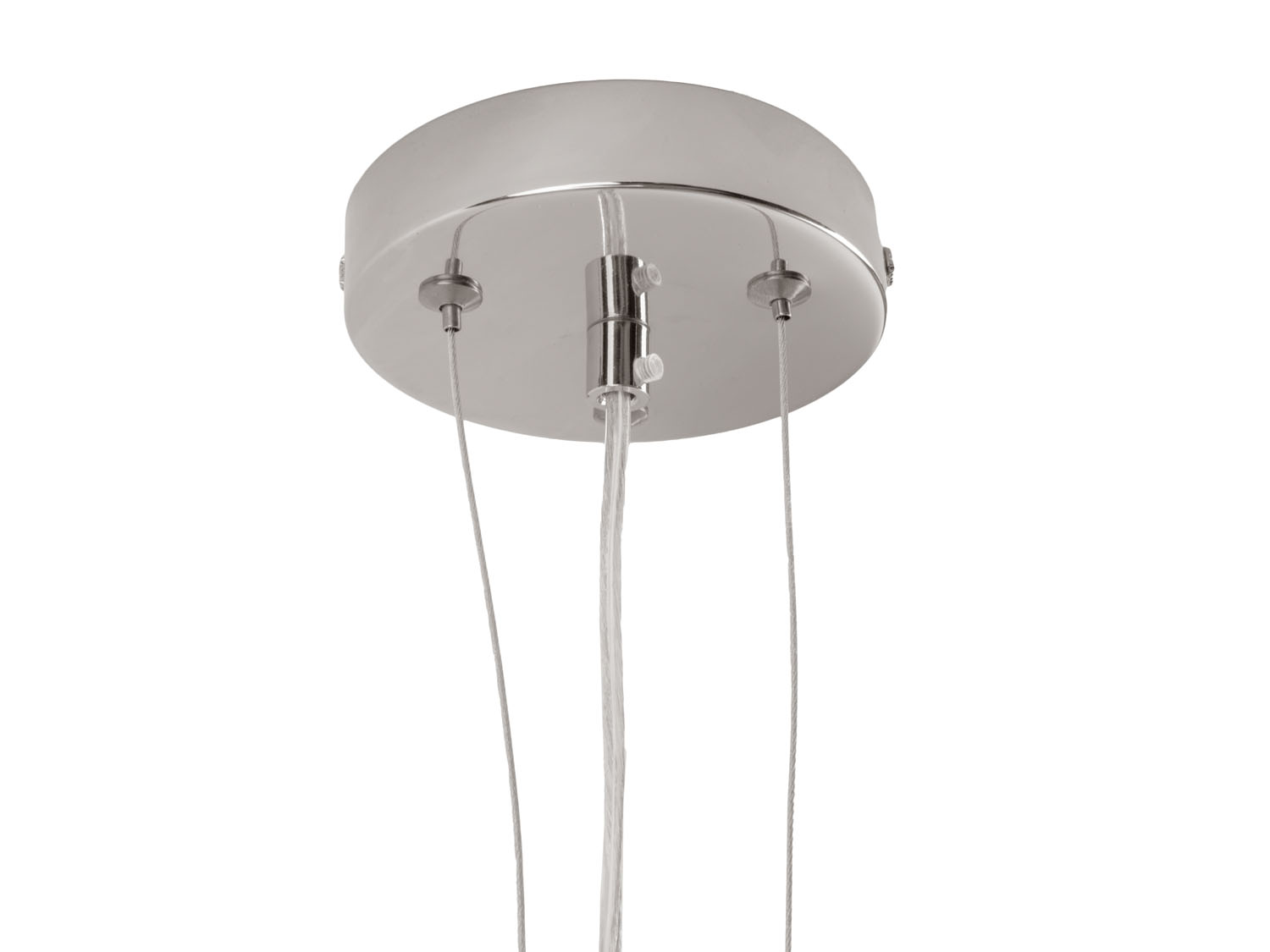 Pendant Lamp Cone chrome shadow