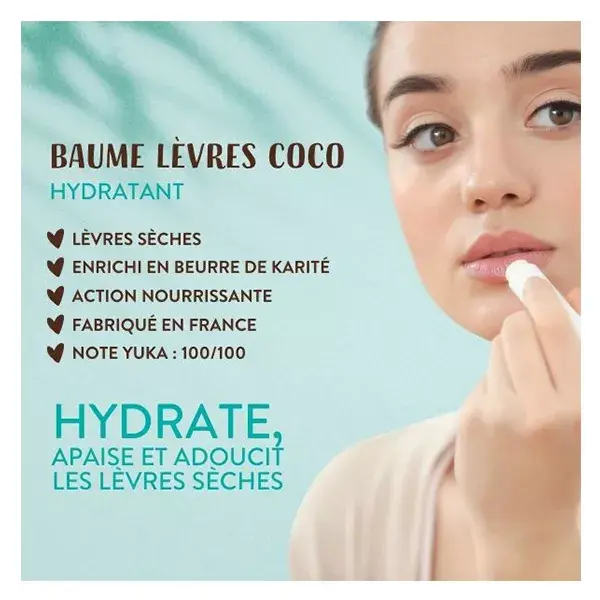 Lovea - Baume À Lèvres Coco Lèvres Sèches Au Beurre De Karité 4g
