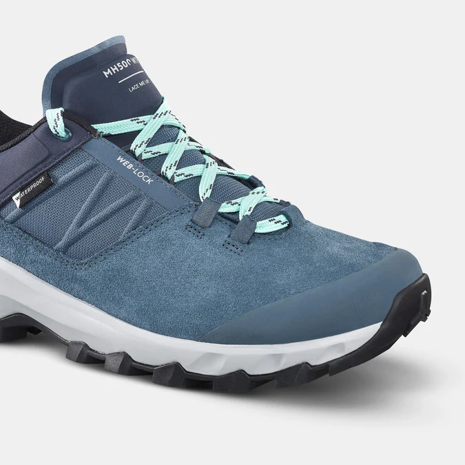 Decathlon Quechua - Botas de caminhada impermeáveis Quechua MH500 para mulheres