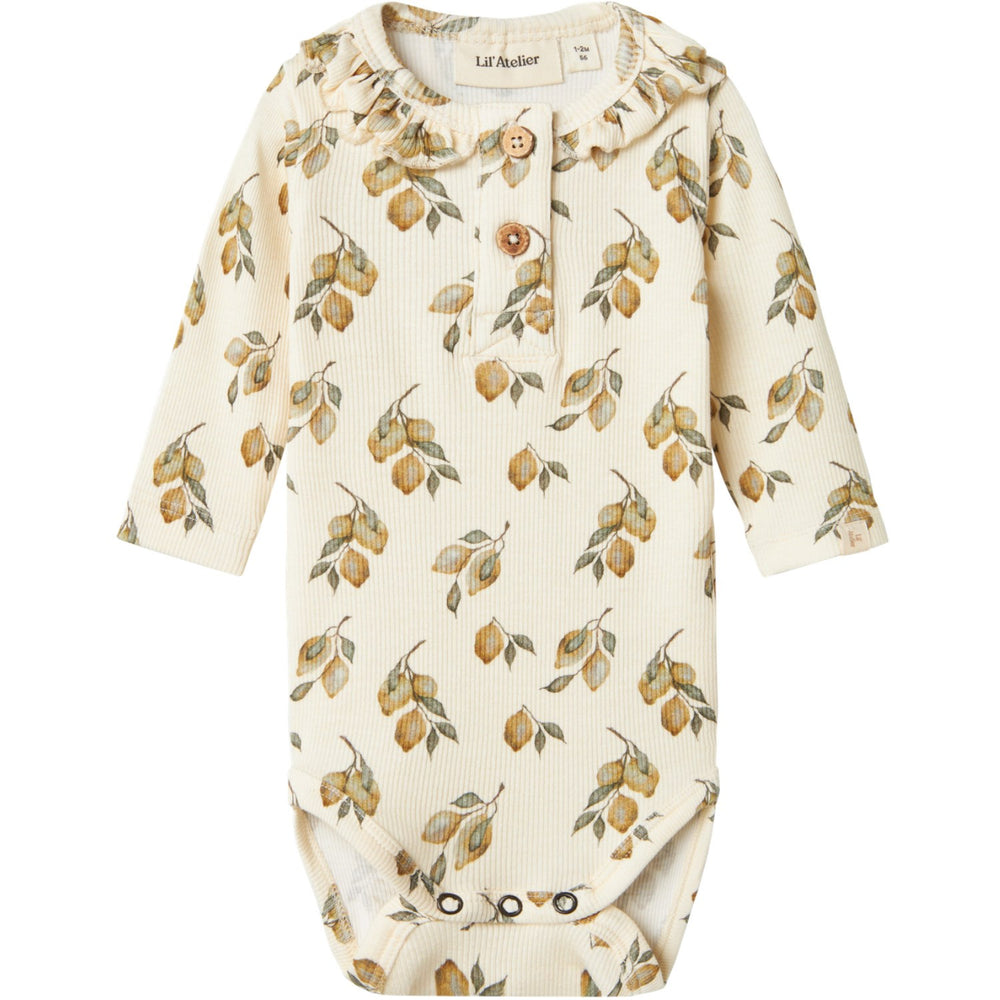 Køb Lil'Atelier Turtledove Lemon Gavo Emo Slim Body