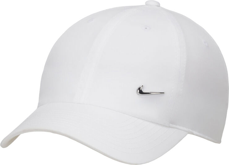 Nike Dri-FIT Club Unstructured Metal Swoosh kasket Hvid