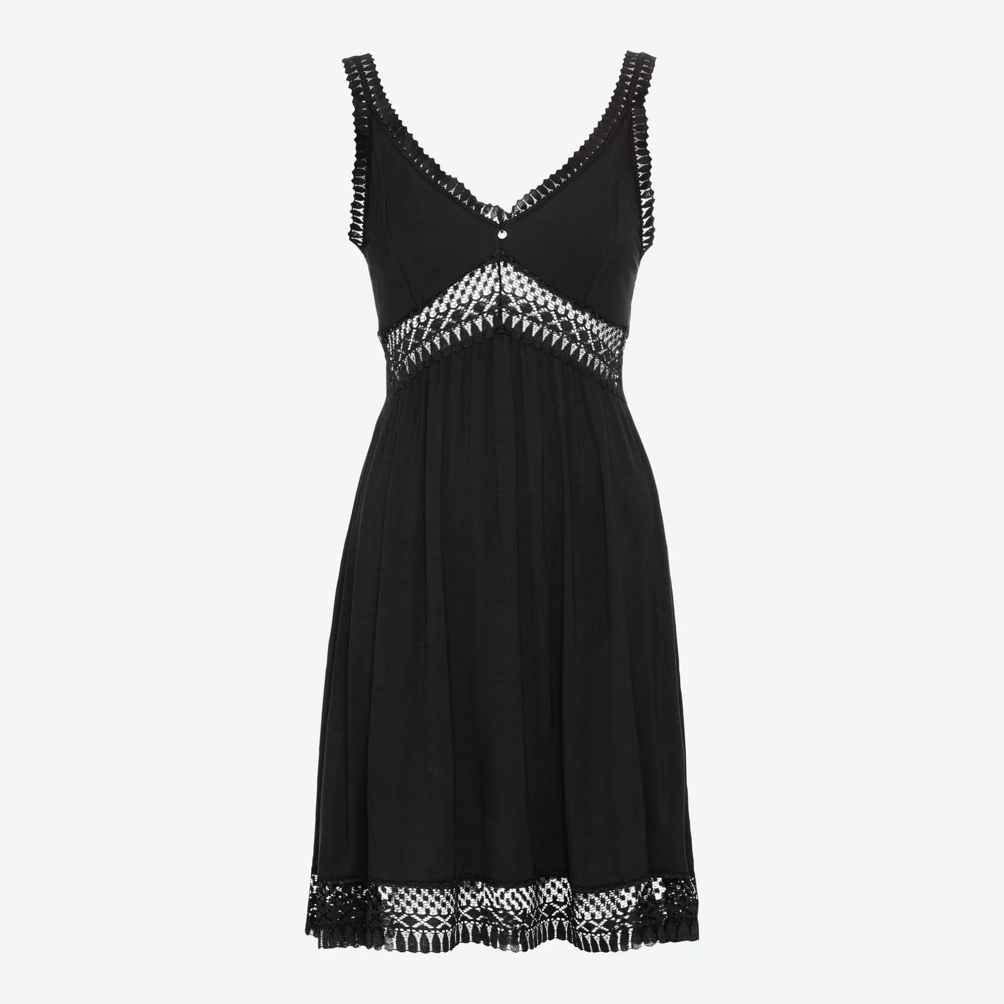 Damen-Negligé mit Spitzendetails
