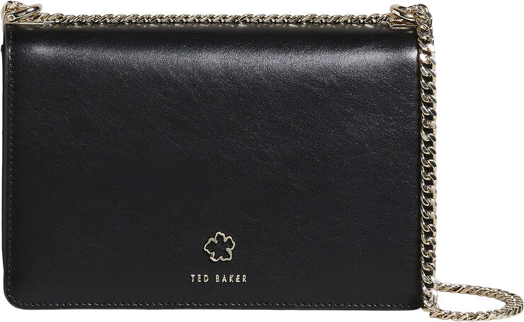 Ted Baker JORJEY Flower Eyelet Cross Body Black