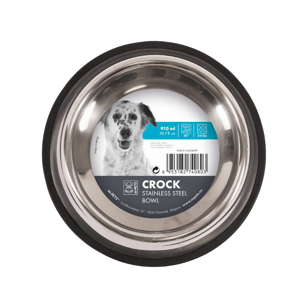 M-Pets Crock Eet- en Drinkbak