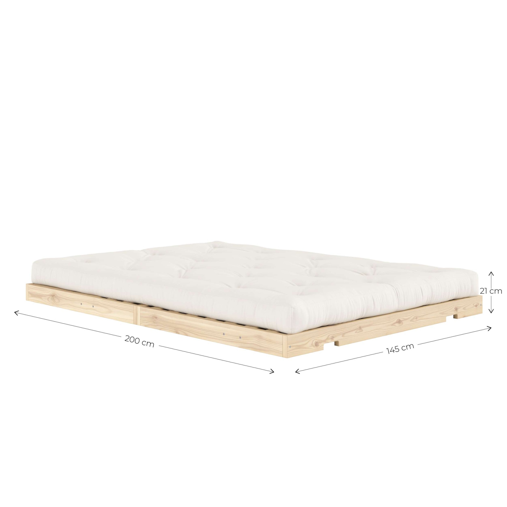 Karup Design Schlafsofa »Flip Sofabed, Made in Europe, mehrere Farben, vielseitig einsetzbar« inkl. handgefertigte Futonmatratze, FSC®-zertifiziertes Massivholz