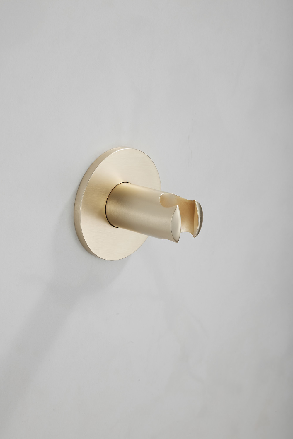 Saniclear Plus handdouche houder geborsteld messing mat goud