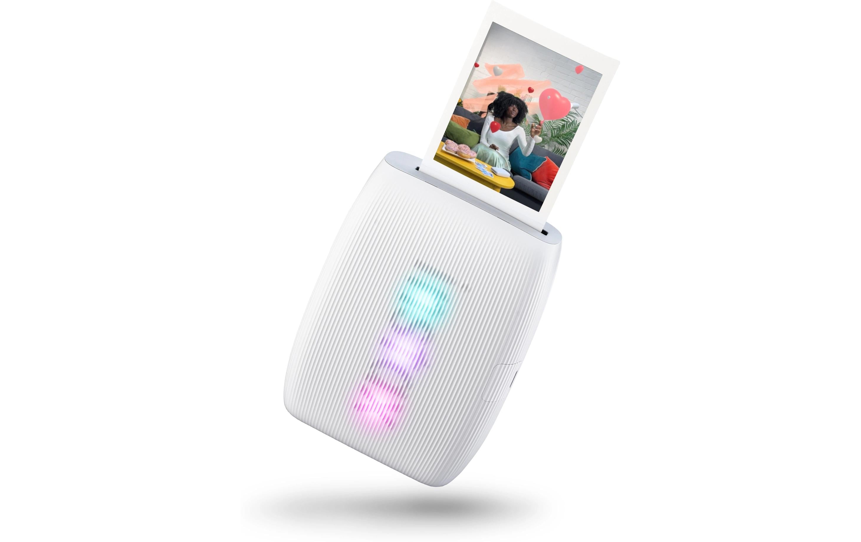 Mobiler Drucker mini Link 3 Weiss<br>Smartphone-Drucker
