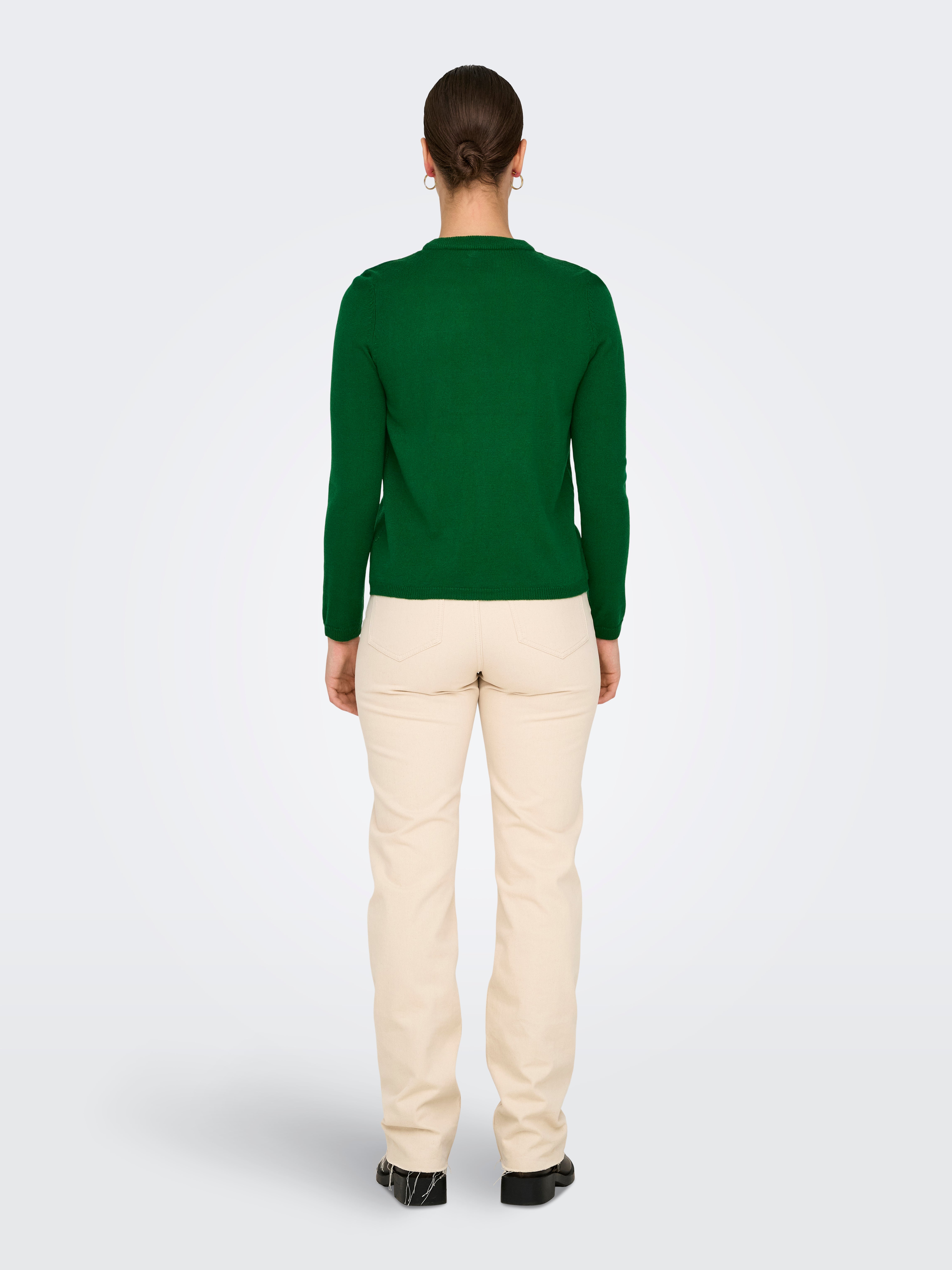 ONLXMAS Strickpullover Green Jacket