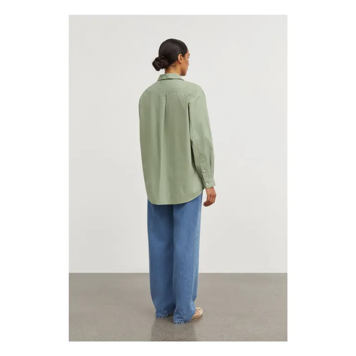 Skall Studio Chemise Edgar | Vert d'eau