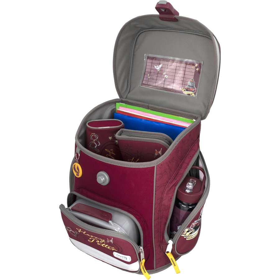 Scooli EasyFit Schulranzen-Set Harry Potter, 5-teilig