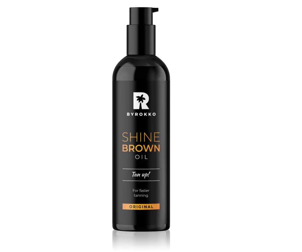 Shine Brown Tanning Body Oil