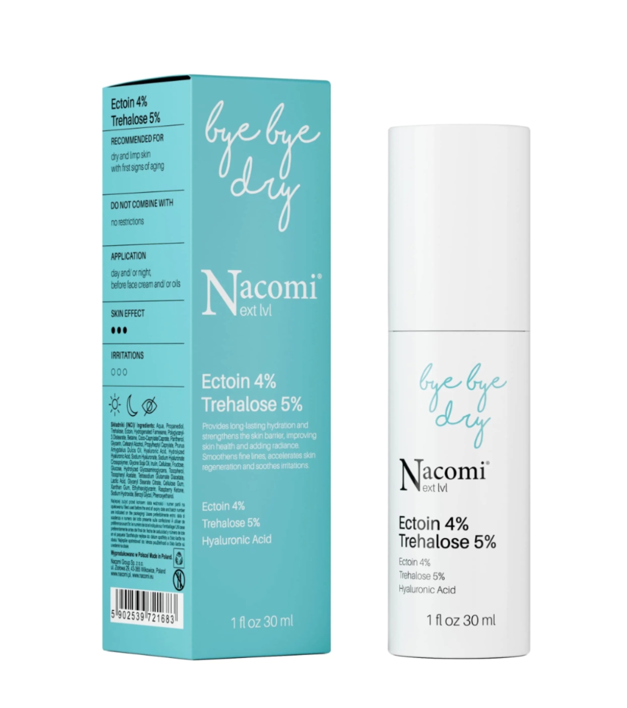 Nacomi - *Next Lvl* - Soro com Ecotina 4% Trealose 5% Bye Bye Dry
