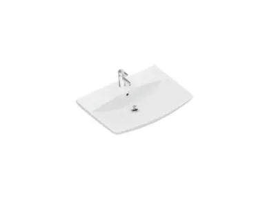 Ifö Spira Art håndvask 70cm - 70cm med Ifö Clean for boltmontering med Ifö Clean