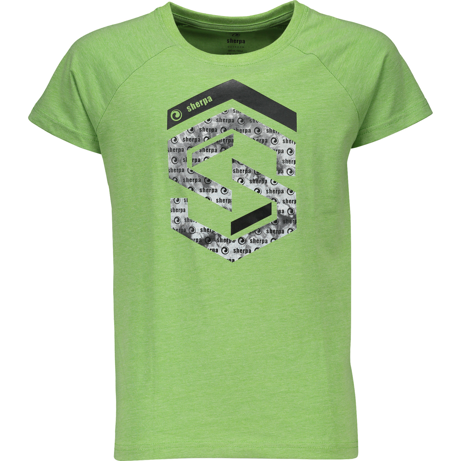 Sherpa Kinder-T-Shirt Rapti grau