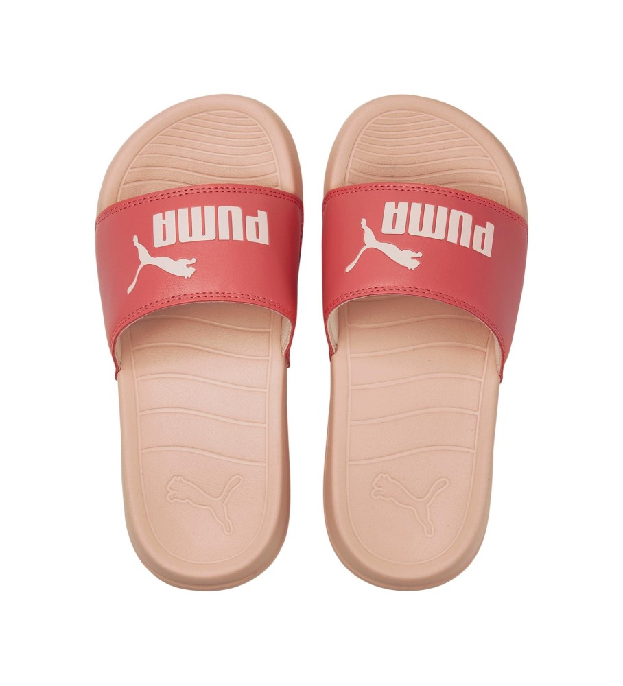 Chinelo Puma Popcat 20 Jr Laranja