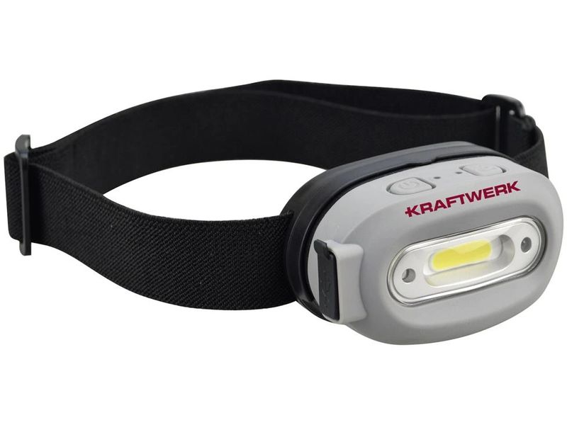 Kraftwerk LED Stirnlampe H260 Abnehmbare, verstellbare und magnetische Lampe mit 360° Drehung
