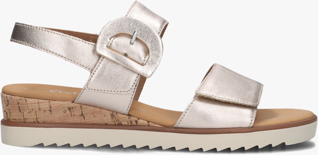 roze gabor platte sandalen 752
