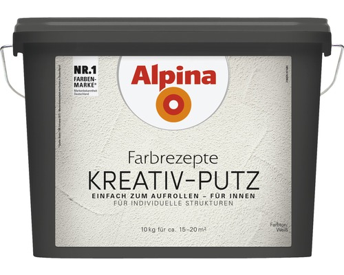 Alpina Effectverf Kleurrecepten Creatief Pleister Wit 10 kg