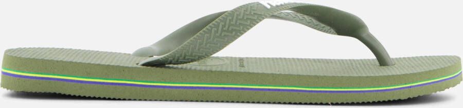 Havaianas Teenslippers Brasil Logo zomerschoen slippers poolslides met logo-opschrift