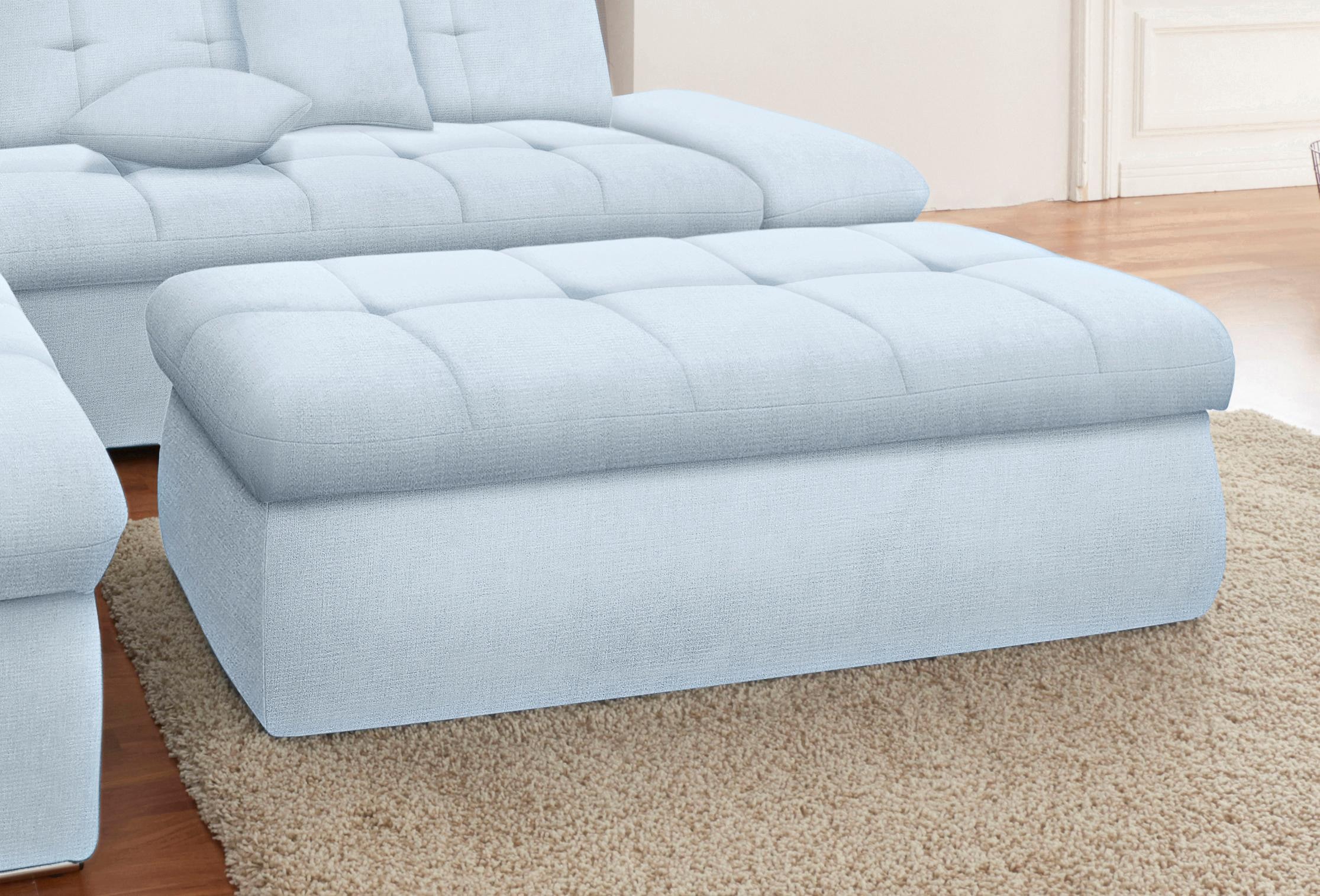 DOMO collection Hocker »NMoric« mit Stauraumfach, auch in Cord