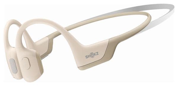Casque à conduction osseuse Shokz OpenRun Pro Mini Bluetooth Beige