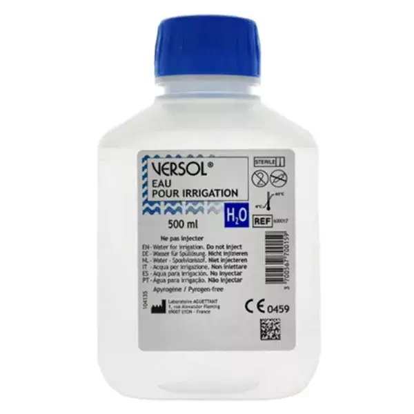 Água Estéril Versol 500ml