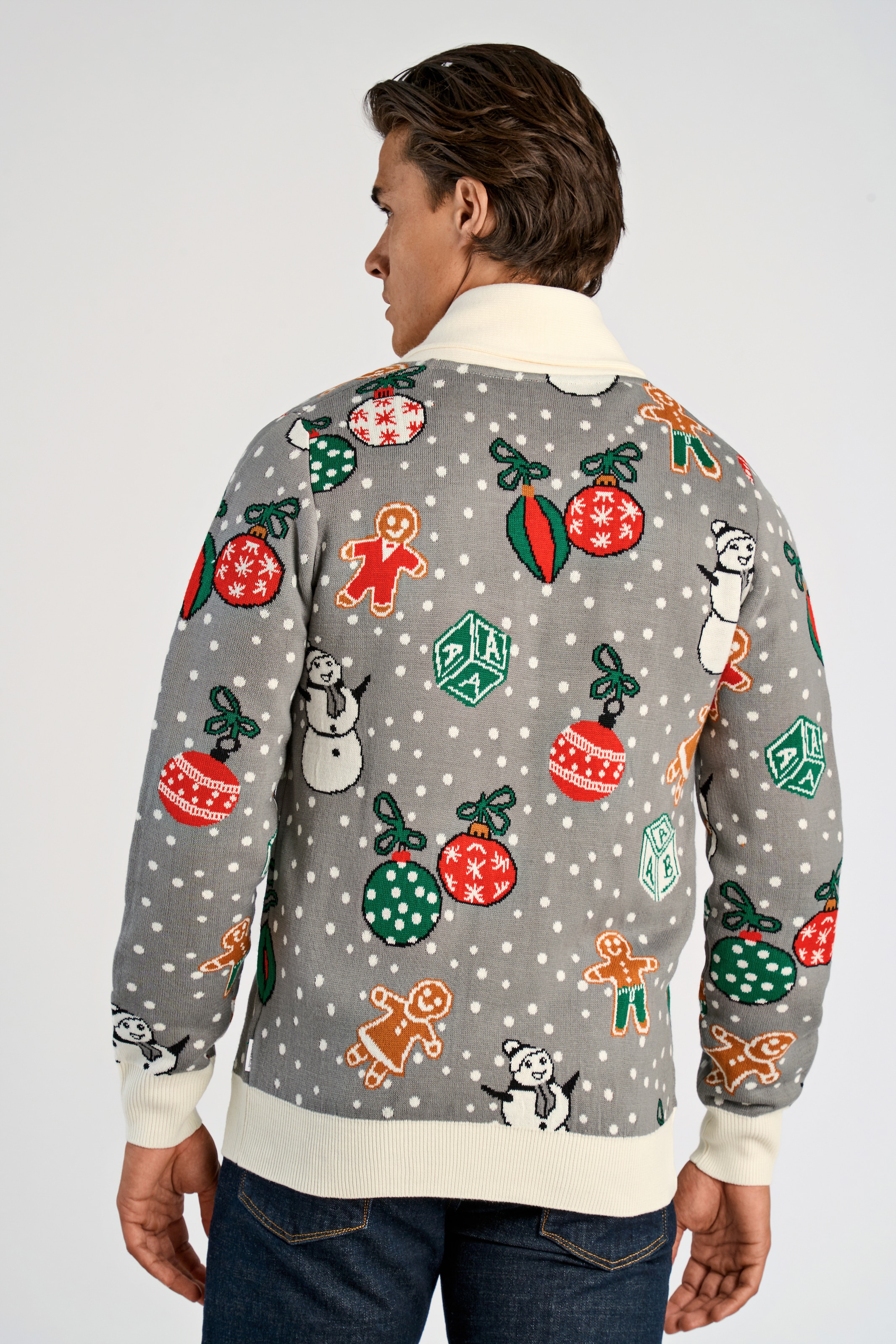 LINDBERGH Weihnachtspullover , mit Intarsien Muster