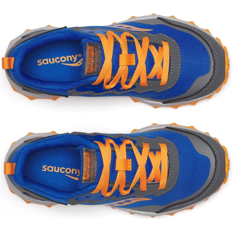 Saucony Peregrine Kdz Shield Blue/Orange