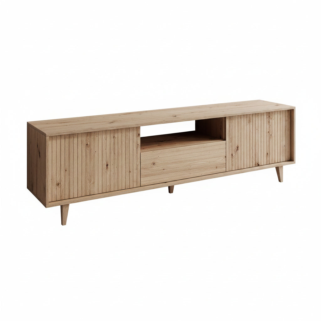 Fuzeta - TV-Meubel - Eiken - 180 cm
