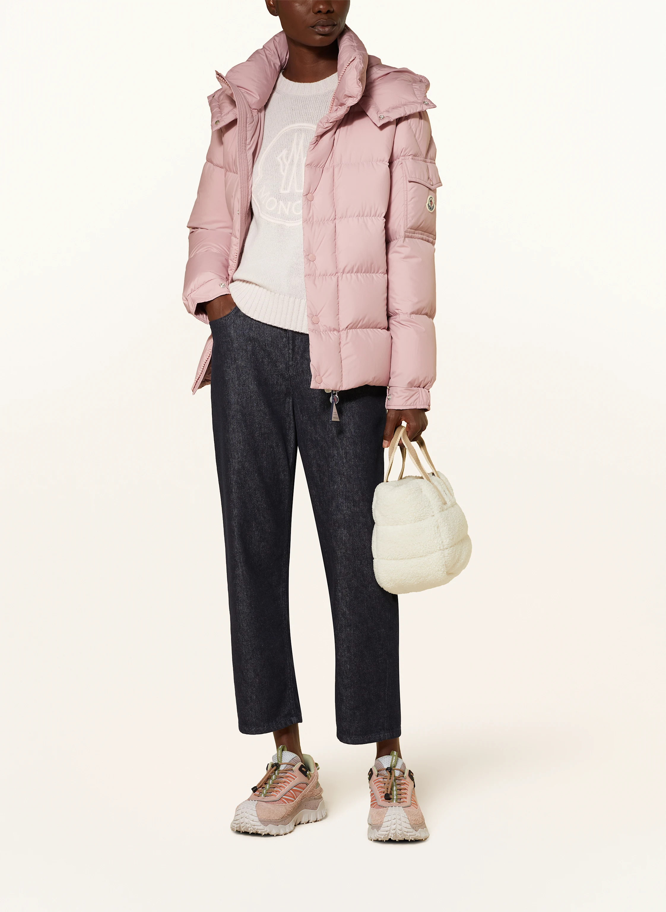 MONCLER Daunenjake MAYA mit abnehmbarer Kapuze