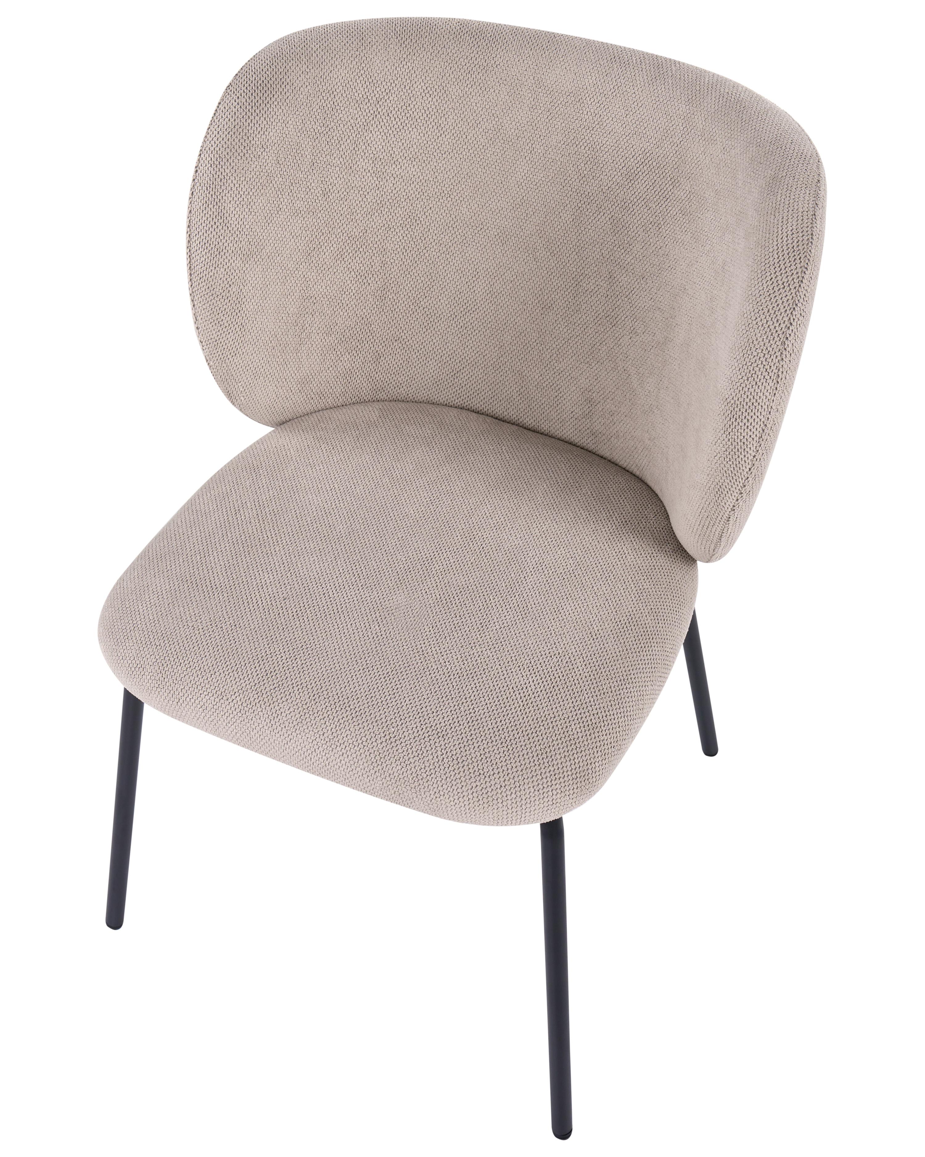 Set van 2 eetkamerstoelen CALERA Stof Taupe