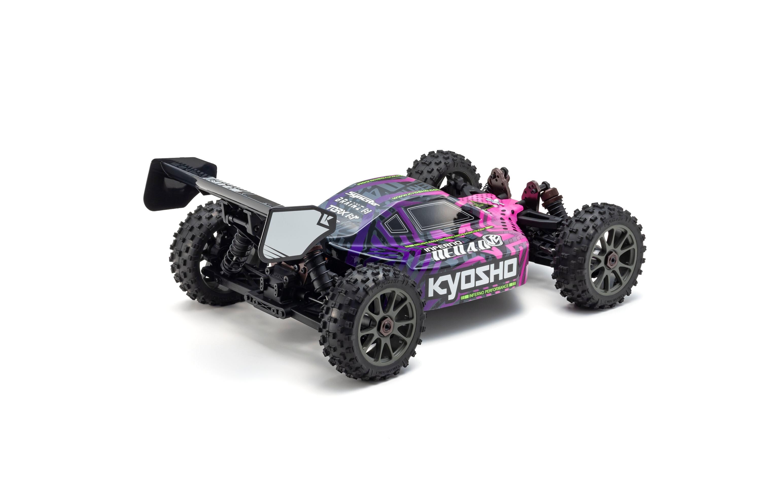 Buggy Inferno Neo 4.0 Weiss, ARTR, 1:8<br>Leistungsstarker Buggy im Massstab 1:8