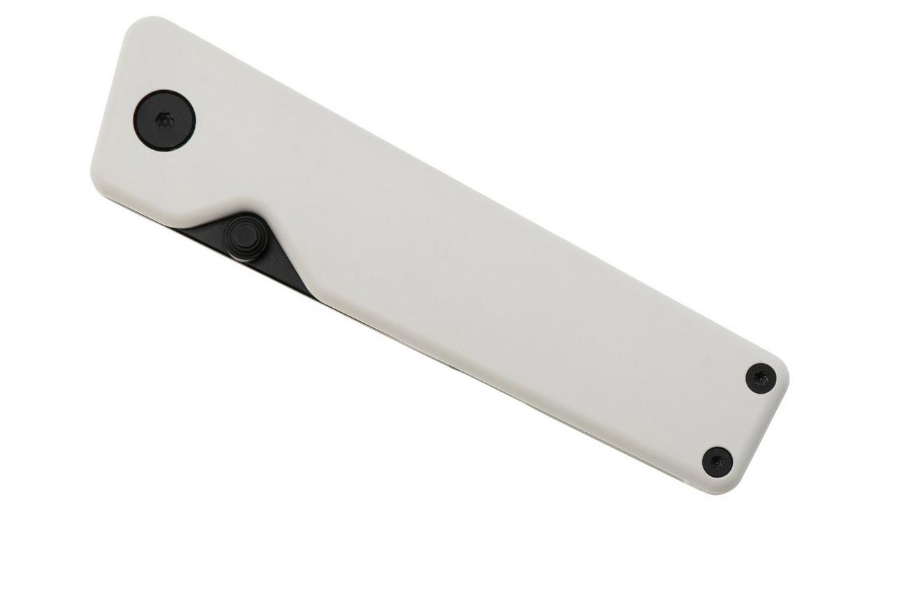 The James Brand The Chapter 2 KN127233-00 White Titanium, PVD Black CPM S35VN zakmes