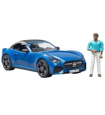 Bruder Bil - Roadster m. F?rer - 03481