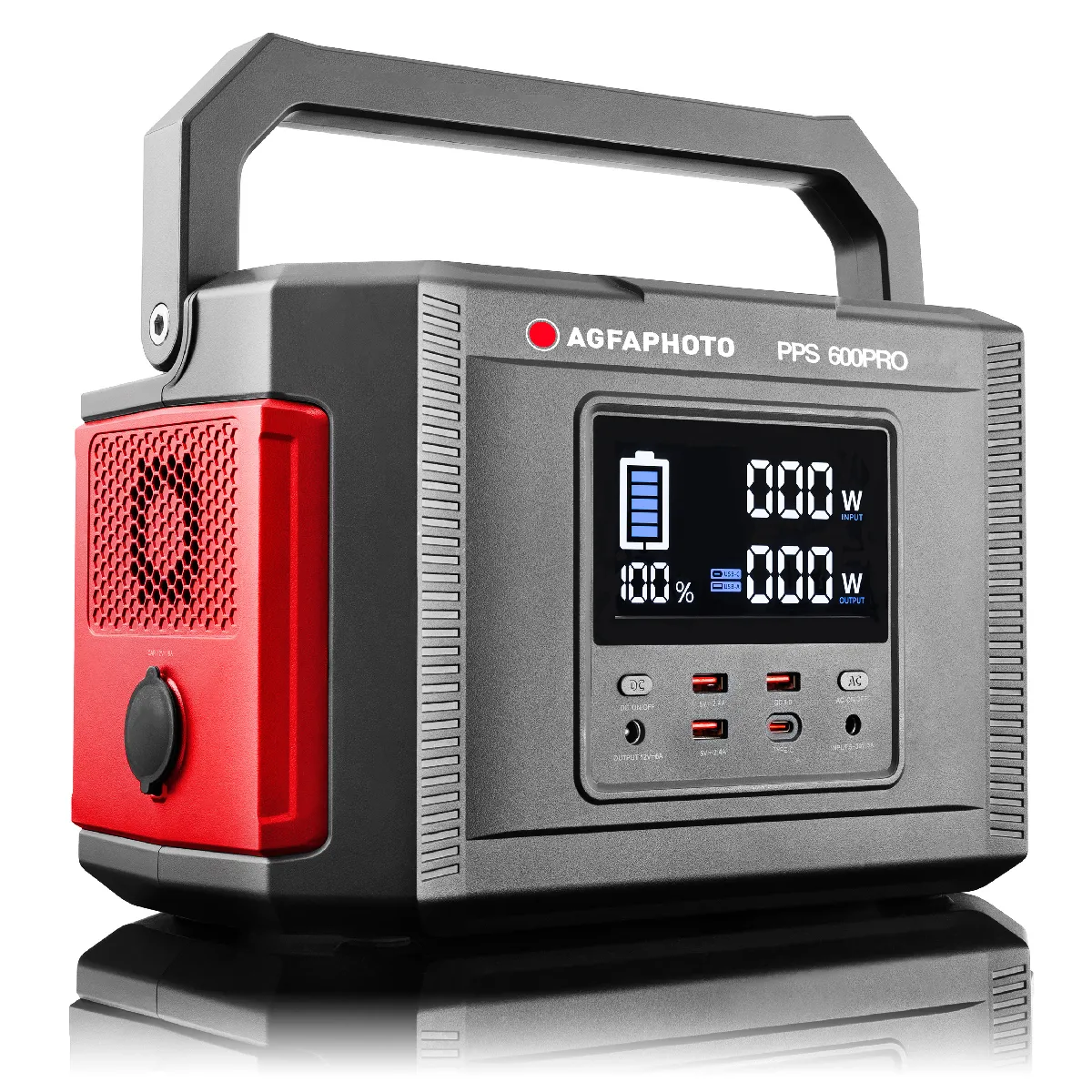 Agfa Photo AgfaPhoto Power Station PS600PRO - 626Wh - Noir