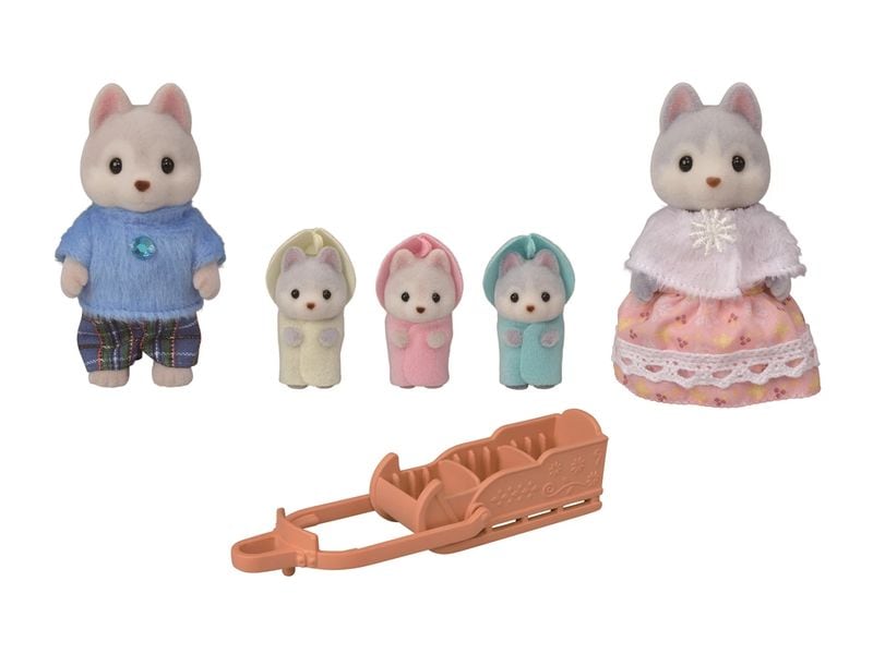Sylvanian Families Sylvanian Families Husky Familie Spiel-Set mit Figuren