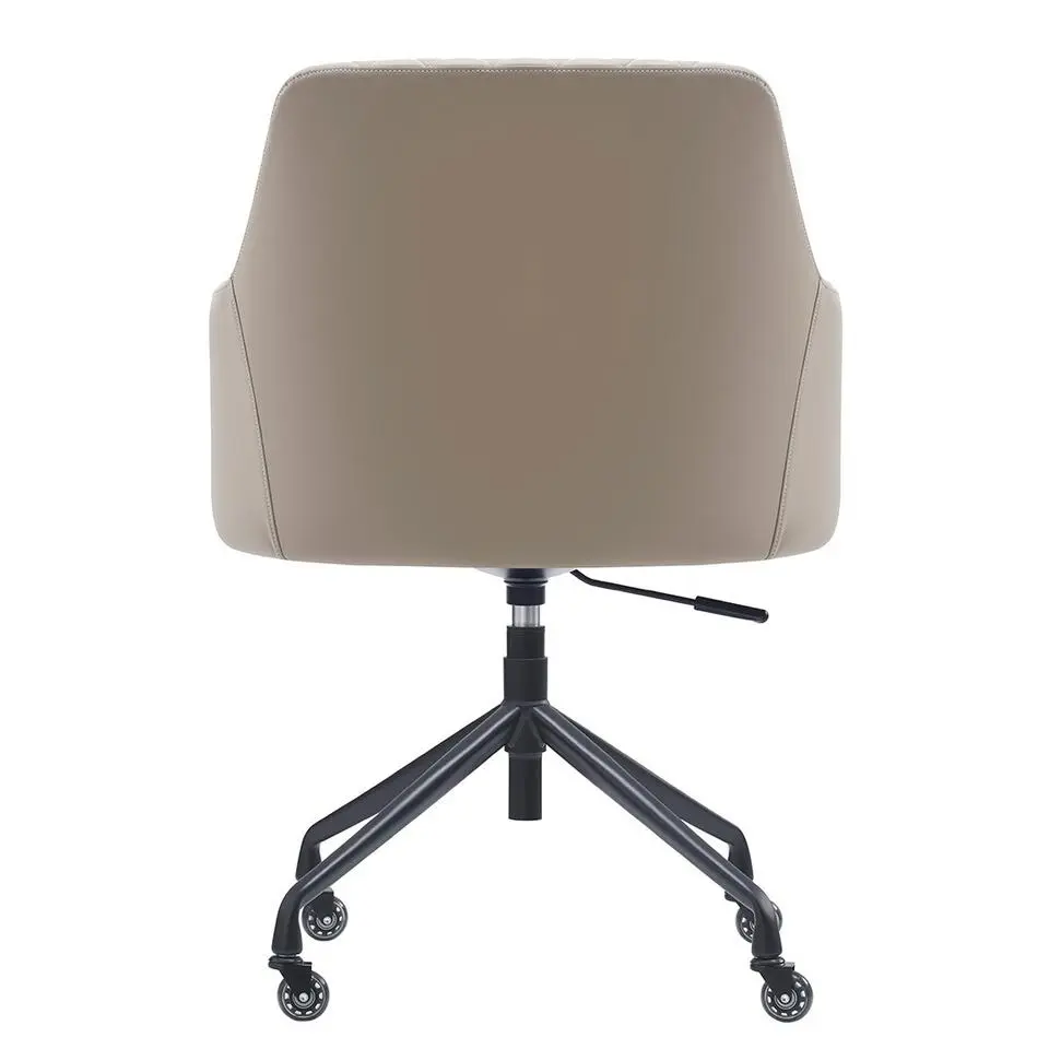 Bureaustoel Vitoria - Taupe - PU-leer