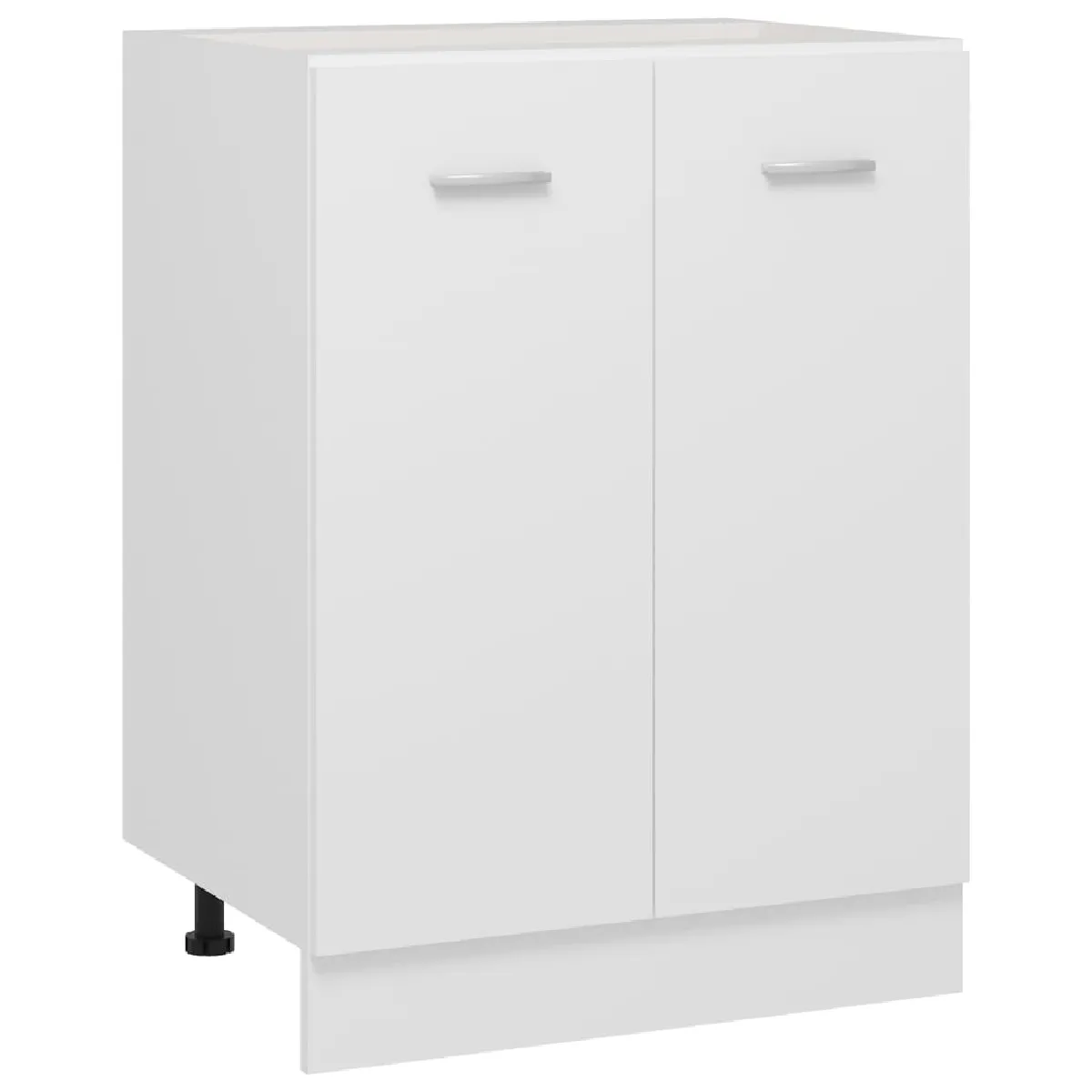 vidaXL Armoire de plancher - Blanc